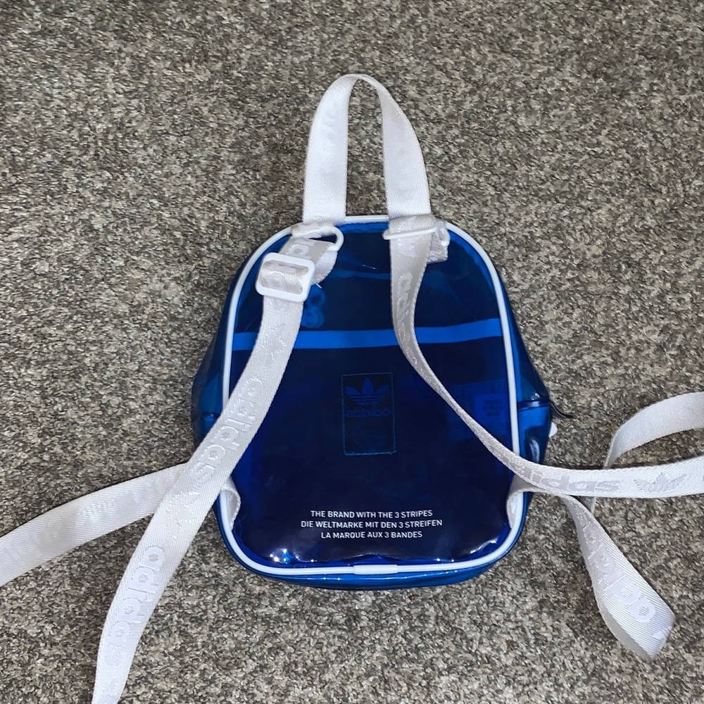 Adidas mini see thru Blue Backpack - Picture 4 of 5